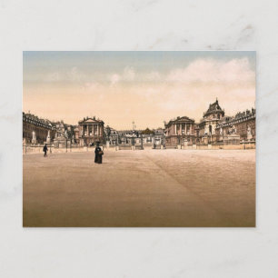 Der Palast, außen, Versailles, Frankreich klassisc Postkarte