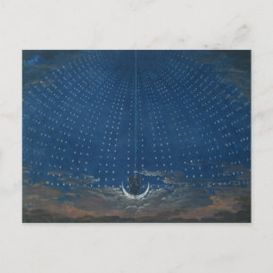 Der Palast der Königin der Nacht Postkarte