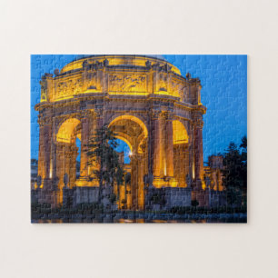 Der Palast der Schönen Künste bei Morgengrauen Puzzle