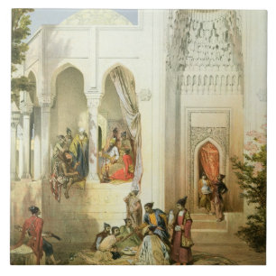 Der Palast des Khan von Baku, Apsheron Halbinsel Fliese
