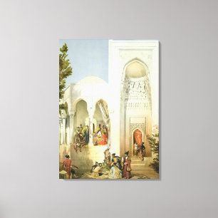 Der Palast des Khan von Baku, Apsheron Halbinsel Leinwanddruck