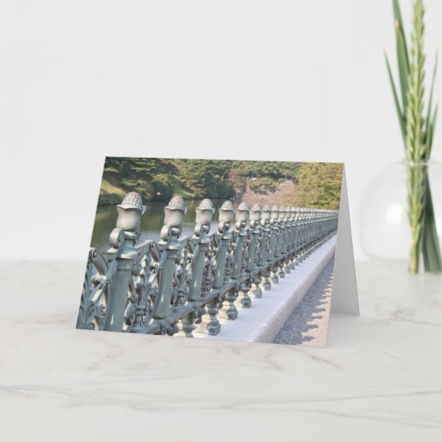 Der Palast-Tor des Kaisers in Tokyo Karte (Vorderseite)