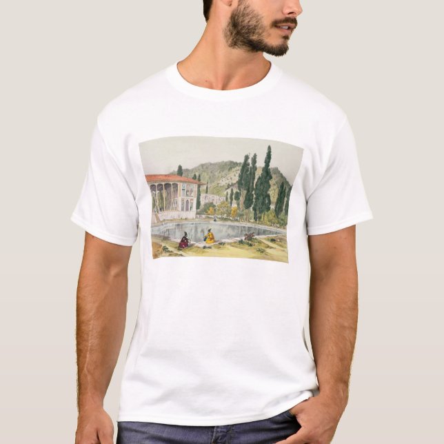 Der Palast und die Gärten von Ashref, Persien, T-Shirt (Vorderseite)