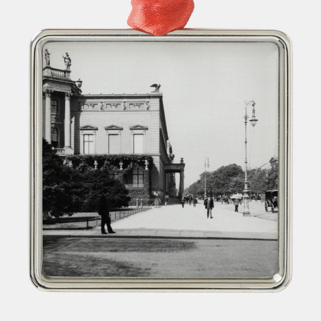 Der Palast von Wilhelm I Silbernes Ornament (Vorne)