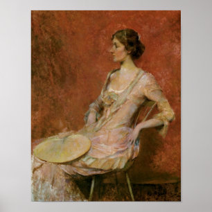 Der Palm Leaf Fan Poster