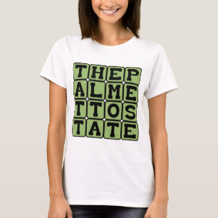 Der Palmetto-Staat, Spitzname von South Carolina T-Shirt