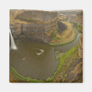Der Palouse Falls Staat Park liegt 200 Meter hoch Magnet