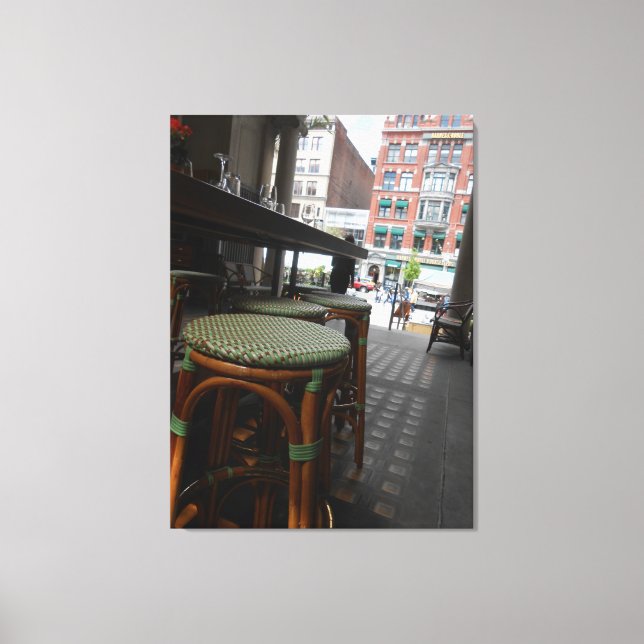 Der Palvillion "Gaye Elise Beda", "New York City, Leinwanddruck (Vorderseite)