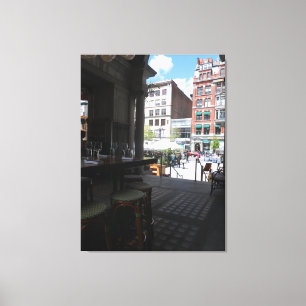 Der Palvillion "Gaye Elise Beda", "New York City, Leinwanddruck