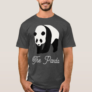 Der Panda-Farbblock T-Shirt