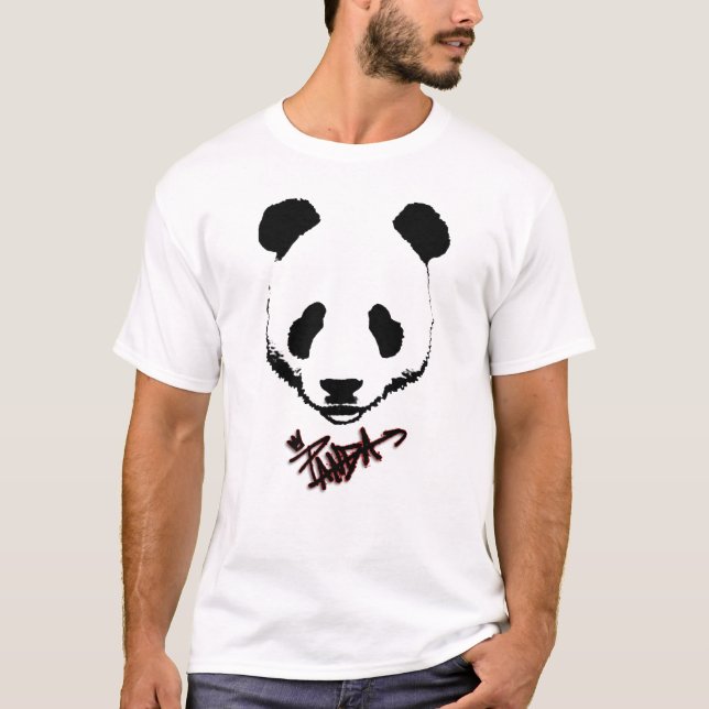 Der Panda Tea T-Shirt (Vorderseite)