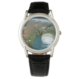 Der Panoramaplanet Erde und die USA. Armbanduhr