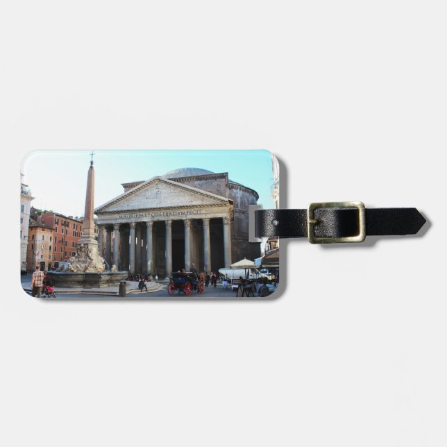 Der Pantheon in Rom, Italien Gepäckanhänger (Vorderseite horizontal)