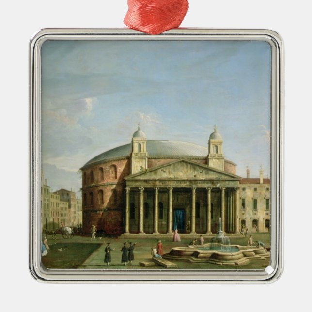 Der Pantheon in Rom Ornament Aus Metall (Vorne)