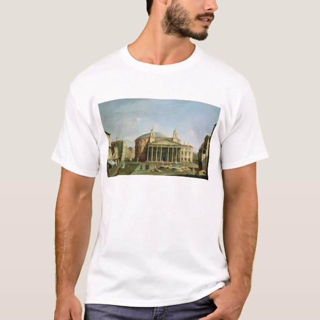 Der Pantheon in Rom T-Shirt (Vorderseite)