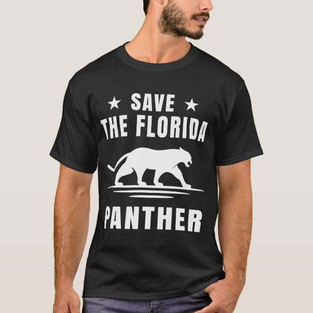 Der Panther von Florida gerettet T-Shirt (Vorderseite)