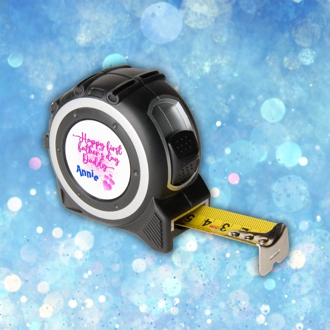 Der Papa des ersten Vaters | Tape Measure Maßband (Von Creator hochgeladen)