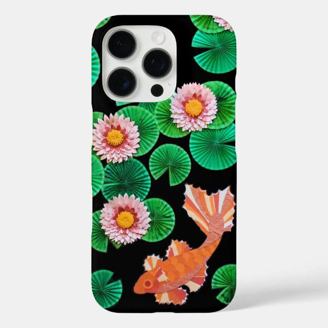 Der Papier-Koi-Teich Case-Mate iPhone Hülle (Rückseite)