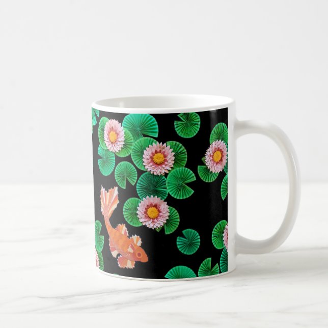 Der Papier-Koi-Teich Tasse (Rechts)