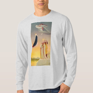 Der Papst von Rom, die Jungfrau Maria und Jesus T-Shirt