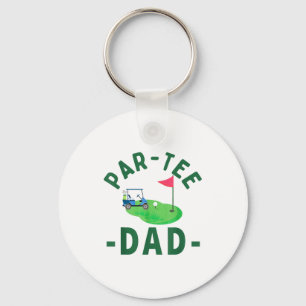 Der Par Tee Dad Hole In One Golf Eltern Matching Schlüsselanhänger
