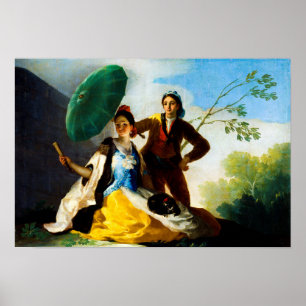 Der Parasol von Francisco de Goya Poster