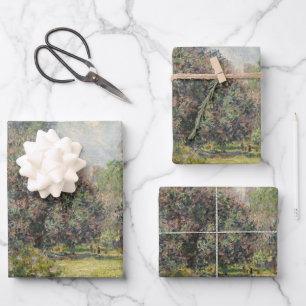 Der Parc Monceau - Claude Monet Geschenkpapier Set