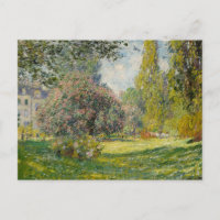 Der Parc Monceau - Claude Monet