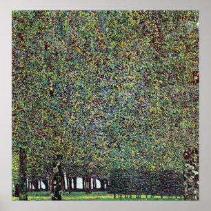 Der Park von Gustav Klimt Poster