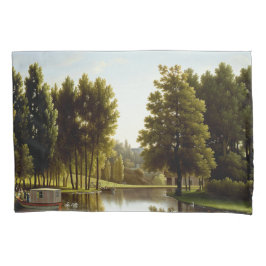 Der Park von Mortefontaine (von Bidaud) Kissenbezug