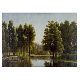 Der Park von Mortefontaine (von Bidaud) Schneidebrett