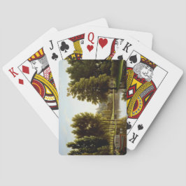 Der Park von Mortefontaine (von Bidaud) Spielkarten