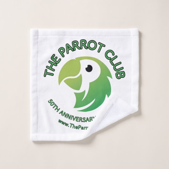 Der Parrot Club 50 Jahre alt Wash Tuch (Waschlappen)