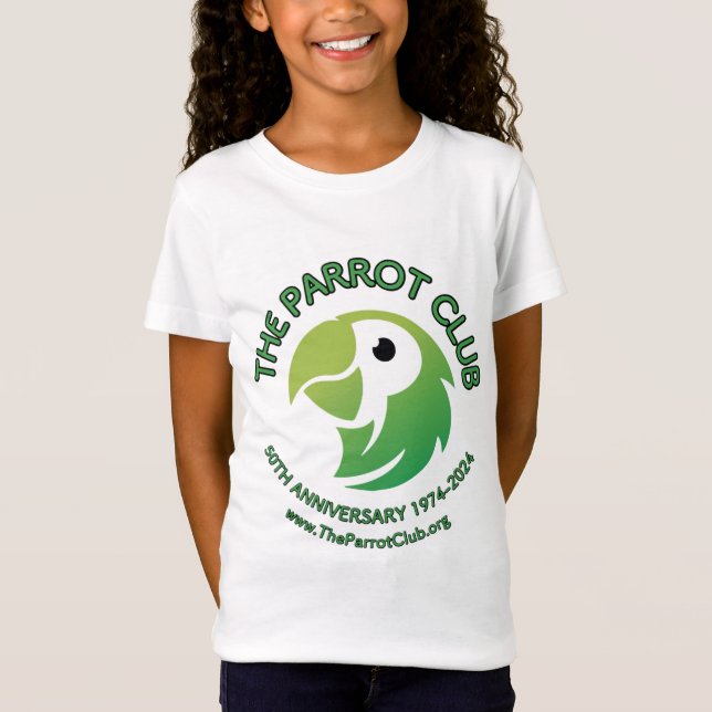 Der Parrot Club 50 Jahre Jubiläum Fine Jersey T-Shirt (Vorderseite)