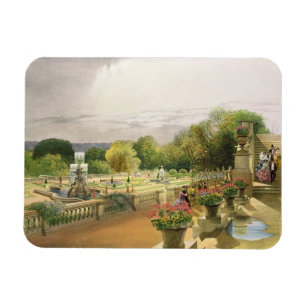 Der Parterre, Harewood Haus nahe Leeds, Kneipe. Magnet