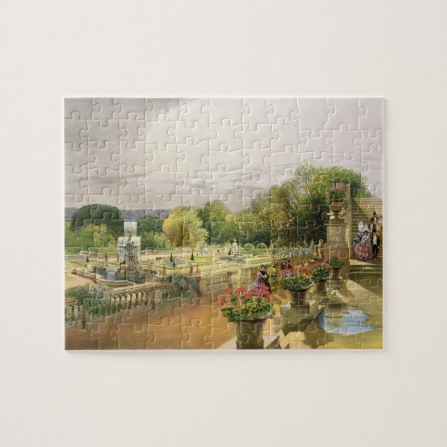 Der Parterre, Harewood Haus nahe Leeds, Kneipe. Puzzle (Horizontal)