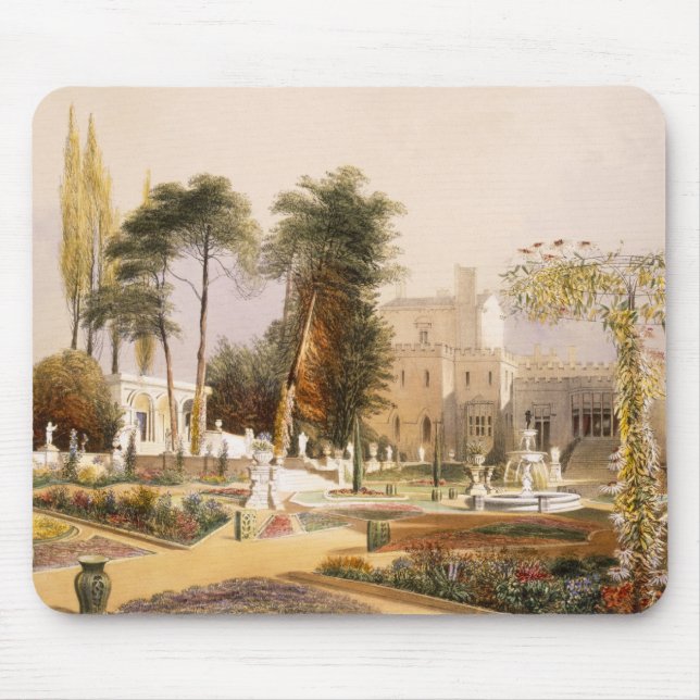 Der Parterre in den Gärten bei Wilton, der Sitz Mousepad (Vorne)