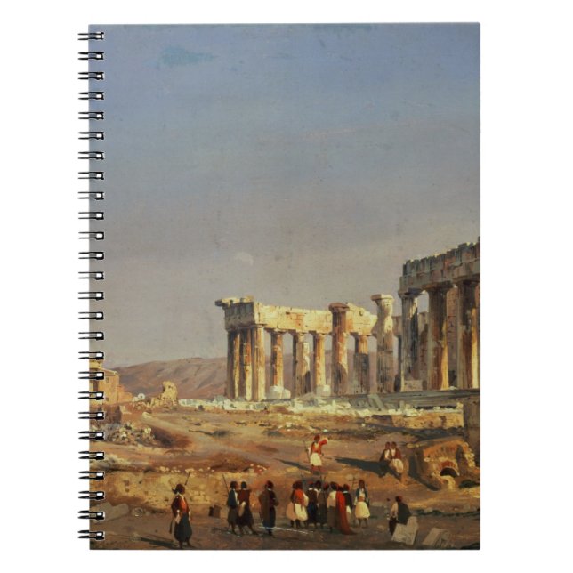 Der Parthenon, 1863 Notizblock (Vorderseite)