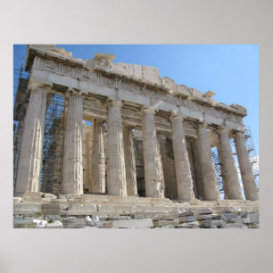 Der Parthenon - 5. Jahrhundert BC Poster