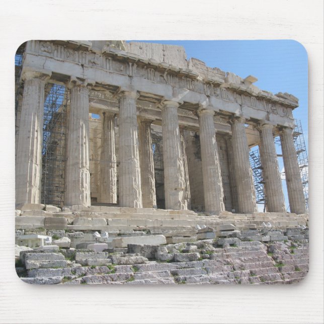 Der Parthenon sitzt auf dem heiligsten Standort Mousepad (Vorne)