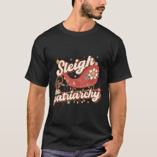 Der Patriarchat Feminist Feminismus Meme Retro Chr T-Shirt