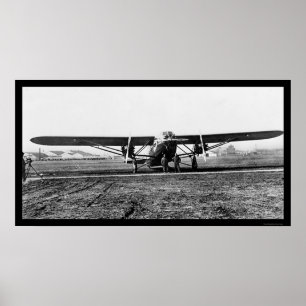 Der Patrician, größtes Passagier-Flugzeug 1929 Poster