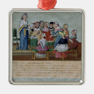 Der patriotische Verein der Frauen Silbernes Ornament