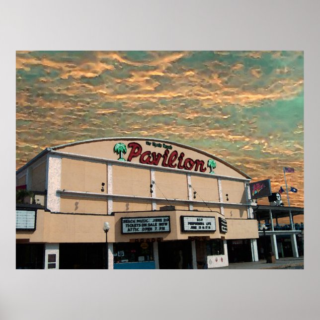 Der Pavillion Poster (Vorne)