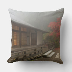 Der Pavillon im Japanischen Garten Portland Kissen