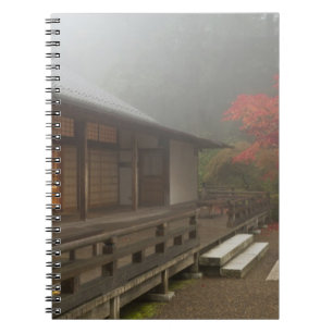 Der Pavillon im Portland Japanese Garden Notizblock