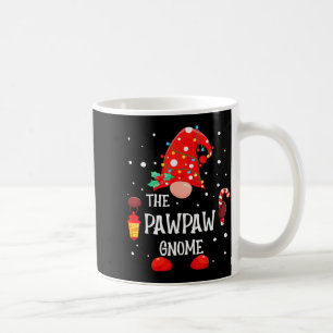 Der Pawpaw-Gnom Passende Familie Weihnachts-Gnom P Kaffeetasse