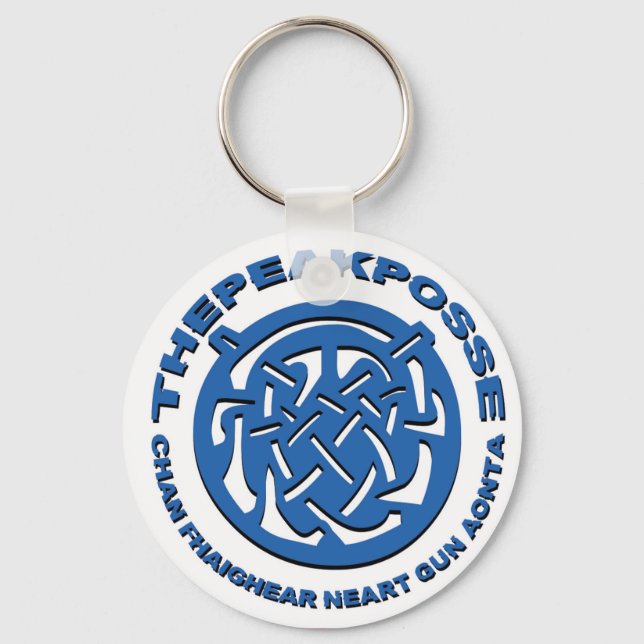 Der PeakPosse-Schlüsselanhänger Schlüsselanhänger (Vorderseite)