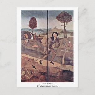 Der Pedlar von Jheronimus Bosch Postkarte