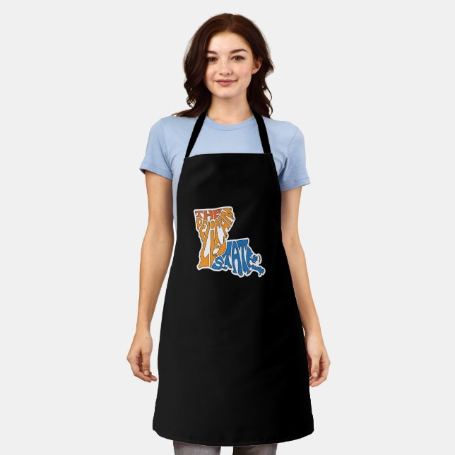 Der Pelican Staat - Louisiana Schürze (Getragen)